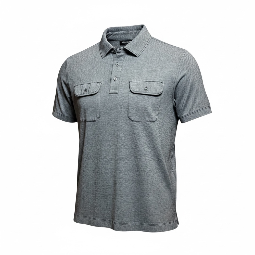 Michael Kors Charcoal Polo Shirt